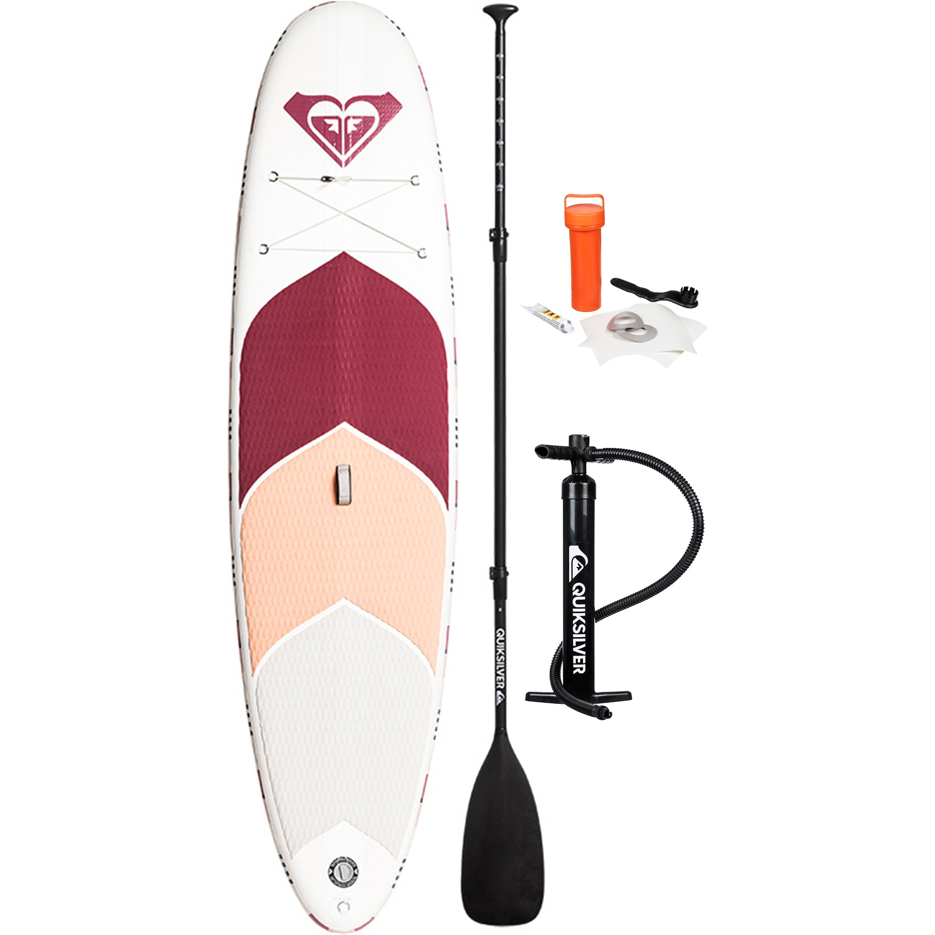 2019 Roxy EuroGlass Molokai 10'6 Inflatable SUP Board Inc Paddle